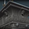 Coffin-Details-13.jpg Haunted Mansion Conservatory Coffin 3D printable sculpture