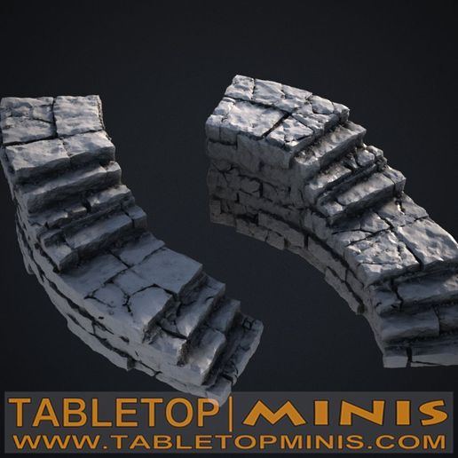 B_comp_main.0001.jpg Old Stone Stairs With Steps Curved