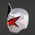 ScreenShot_20250421153333.jpeg Power Rangers Dino Thunder White Ranger Abarekiller V2 Helmet 3D print model