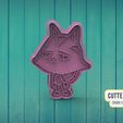 | CUTTERDESIGN COOKIE CUTTER MAKER Fichier STL Catrat M1 Escurrigato M1 La maison de poupée de Gabby La maison de poupée de Gabby・Modèle à imprimer en 3D à télécharger