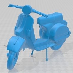Vespa-P200E-1.jpg 3D-Datei Vespa P200E Zum Ausdrucken・3D-Drucker-Vorlage zum herunterladen