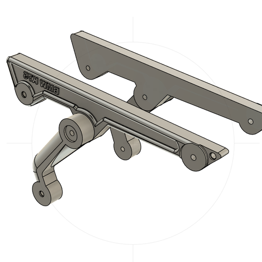 BMW K75/K100 Seat Support Platform - 3D Model
