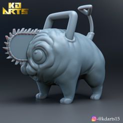 pochita.jpg Fichier STL Chien tronçonneur・Design pour impression 3D à télécharger