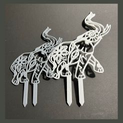 1.jpg Elephant Houseplant Trellis/Decoration