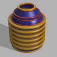 d.PNG Beautiful Cylindrical Vase G / Joli vase cylindrique G