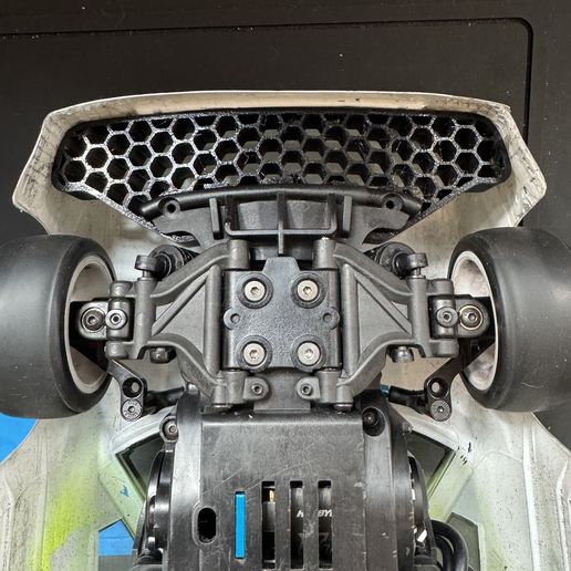 🚗 Tamiya M07 - Front Bumper - Mugen CRX・ STL File for 3D