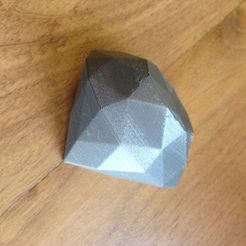 Brilliant Cut Diamond Cleaned Up