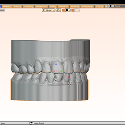 View Select Add Object Ts Global =) el € Nek 2.935 [8 basso Select “Ay select)" Box select (zoom view Free STL file Working models・3D printing model to download