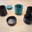 20260719_124652.jpg Modular Stackable Screw-On Storage Container System - Ø80mm