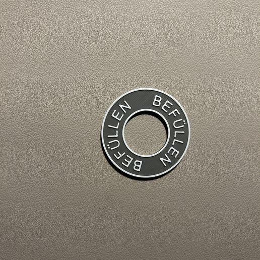 COMPRESSED AIR CYLINDERS LABELING "FILLING"