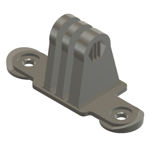 Traxxas_Sledge_GoProMount_Long_M5Nut_Support.png Traxxas Sledge GoPro mount V2 (Higher with nut insert)