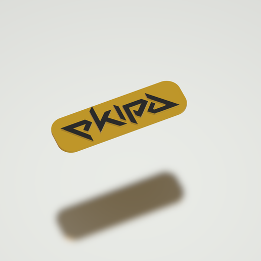 ekipa log friz 3D model