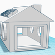 tinkercad_from_end.png Dwarf Hamster Play Hut v1