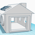 tinkercad_from_end.png Игровой домик для карликового хомячка v1