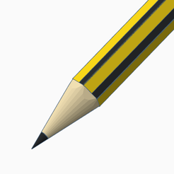 Captura-de-pantalla-2023-05-08-171008.png STL file Classic Pencil - Pencil・3D printing model to download