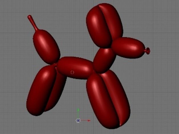 balloon_dog2_preview_featured.jpg Free file balloon dog・3D printing idea to download, sullyvan57