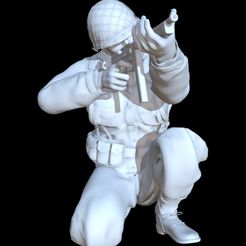 3.jpg STL file Soldier US Army・3D printer model to download