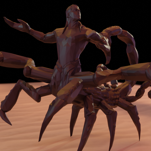 untitled.png KING SCORPION - LOW POLY 3D model