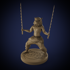 inosuke_eng.png Fichier STL Inosuke - Tueur de démons modèle 3D・Objet pour imprimante 3D à télécharger