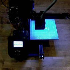 IMG_7062.jpg Free STL file Light Bar for Ender 2, and switch・3D printing model to download