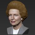29.jpg Margaret Thatcher bust ready for full color 3D printing