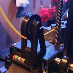 144572679_411549033454444_526291864382066136_n.jpg Free 3D file CRX PRO left guide filament no sensor V2 fixed amelioration・3D print design to download