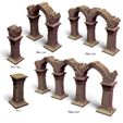 pillars.jpg PuzzleLock Dungeon II, modular terrain for tabletop RPG
