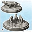 4.jpg Set of three wolves in a pack with base (24) - Animal Savage Nature Circus Scuplture High-detailed