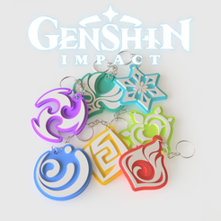 Chaveiros_Genshin_impact_1ng.png Download file Genshin Impact key chains • 3D printer design, Geandro_Valcorte