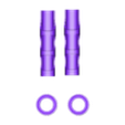 15mm barrel test tube connectors  insert set.stl Queen ant 15mm test tube founding set