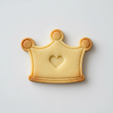 Editedimage_1774469587946.png Cookie Cutter Crown - Cortador de Biscoito Tema Coroa