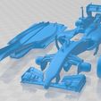 Williams-FW36-2014-Cristales-Separados-1.jpg 3D file Williams FW36 2014 Printable Car・3D printable model to download