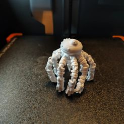 Roboter-Oktopus B8 Print In Place Gelenkspinner