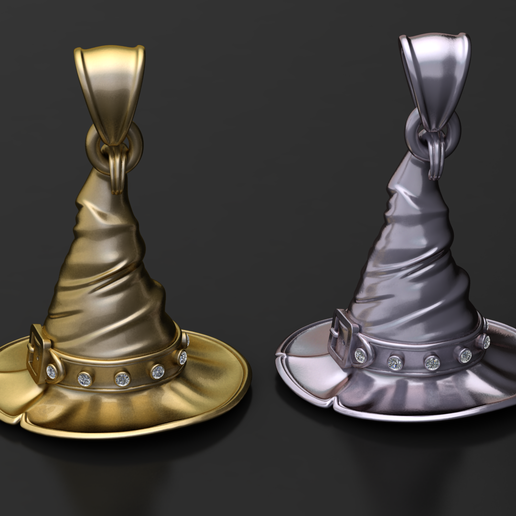 Wizard Hat Pendant