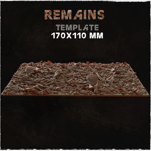 🔨 Remains - Bases & Toppers (Big Set)・ 3D File for 3D printing・Cults