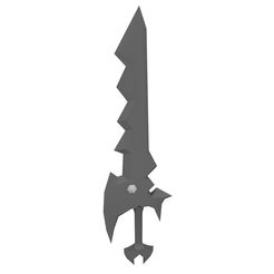 DayBreak.jpg STL file DayBreak - Weapon Mu Online Webzen・3D print model to download
