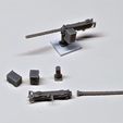M2_Barrel_Ammo_Box.jpg 1/35 .50 cal M2 Air Cooled Barrel, Stand and Short Ammo Box