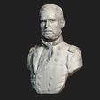 16.jpg General William Tecumseh Sherman bust sculpture 3D print model