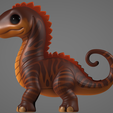dino-titan-1.png Titanosaurus Baby - Animated STL 🦕 🌿