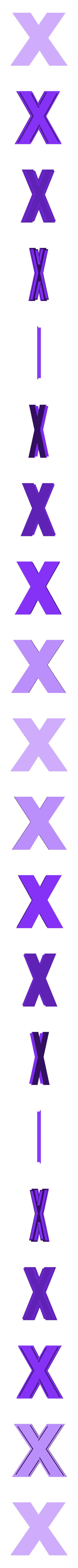 X_cap.stl Ящики для писем