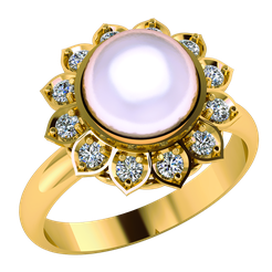 3.png Archivo STL anillo de perlas・Modelo de impresora 3D para descargar
