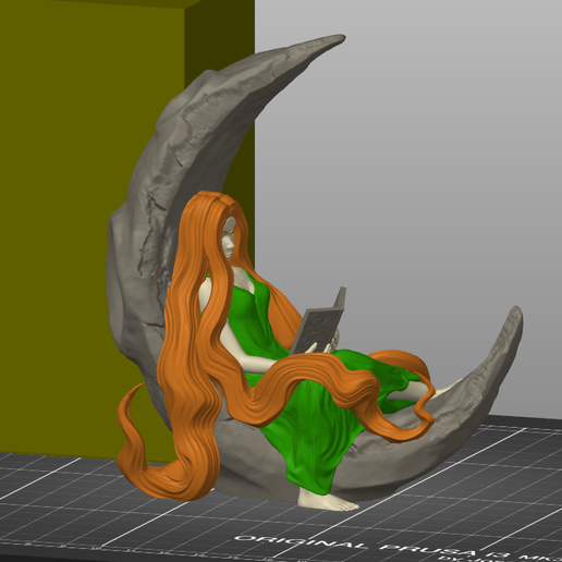 moonladymultislice2.png STL file Lunael's Dream・3D printing template to download, kijai