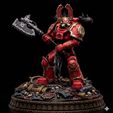 27d89e79-7476-486e-ad44-8a9ad2605628.jpg Chaos War Axe Champion STL Sci Fi Miniature Figure