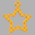 55.png Hollow christmas star X76