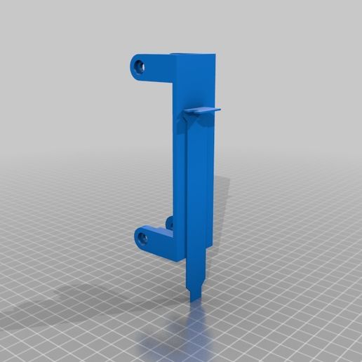 120mm Fan PCI Bracket 3D model