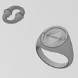wf1.jpg Bone link insert signet ring US sizes 7to10 3D print model