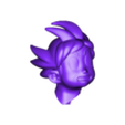 HEAD_001.stl Goku and Cloud Figure #001