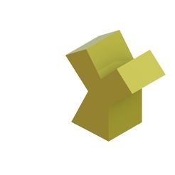 y3.JPG Бесплатный STL файл Letter Y・3D-печатная модель для загрузки