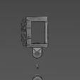 wf1.jpg Cluster bail Art deco pattern N04 memory pendant 3D print model