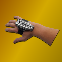 wrist-shield.png Dune Warrior Personal Defence Shield | Sci-if Cosplay Hand Wearable Prop. | By Collins Creations 3D